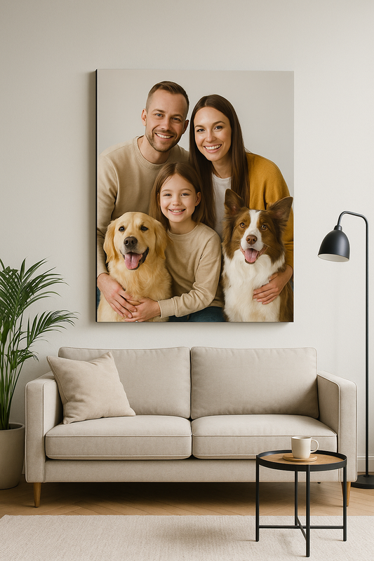 40×28″ Personalized Photo Panel – Large